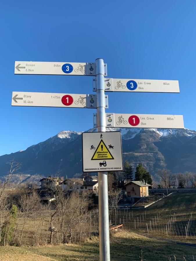 Ca Di Nadia Villa Aosta Eksteriør billede