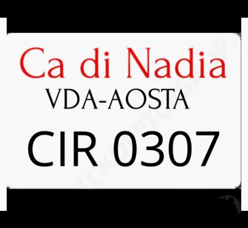 Ca Di Nadia Villa Aosta Eksteriør billede